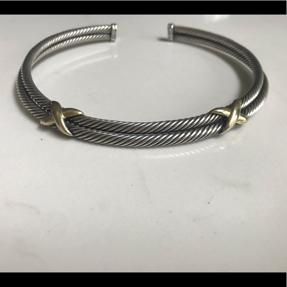 David Yurman Vintage Double X Choker